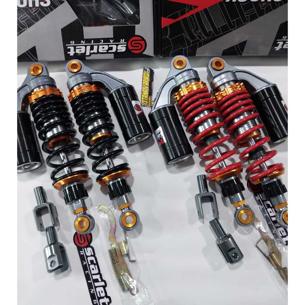 Shock Belakang Aerox Nuvo Vega R Jupiter Fizr Vega R New Tabung Atas 8923 GT Series