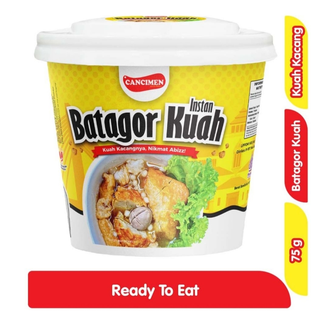 Batagor Kuah Instan Cup 75g