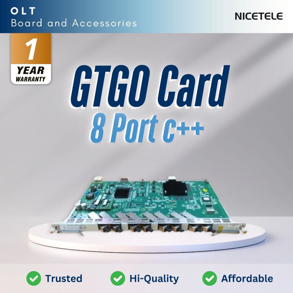 GTGO Card 8 port C++ for ZTE C320, C300