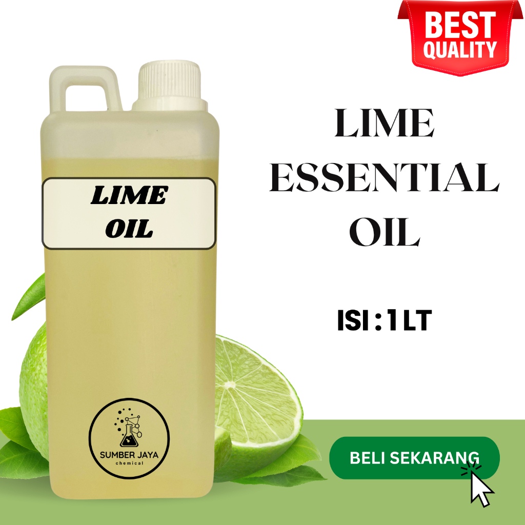 Minyak Atsiri Jeruk Nipis Lime Essential Oil 1 Liter