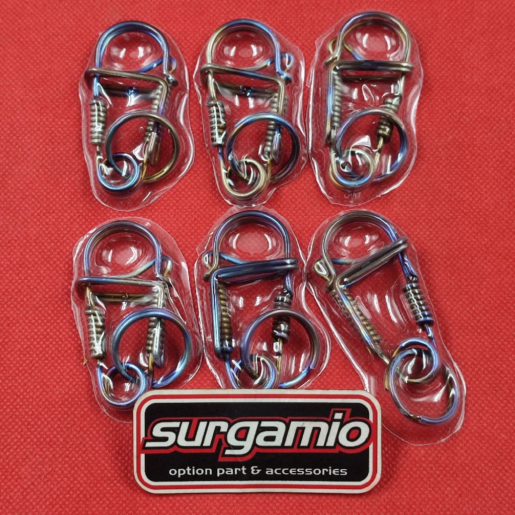 Gantungan kunci titaniumb burn vietnam