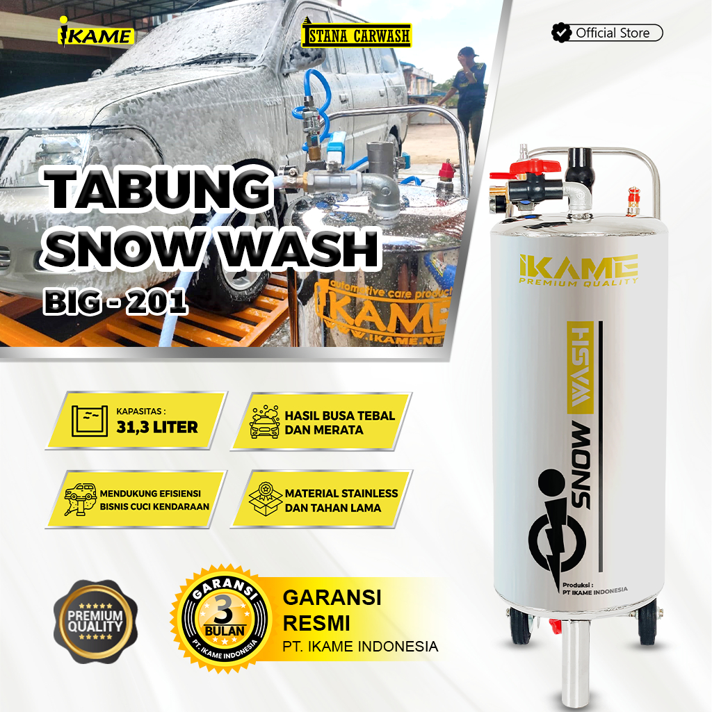 Tabung Salju / Tabung Snow Wash Big 201 IKAME