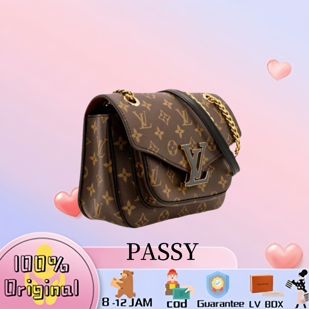 100% original PASSY tasnya Ransel Wanita Tas Pinggang Tote Bag Top Handle Bag Tas Selempang & Bahu W
