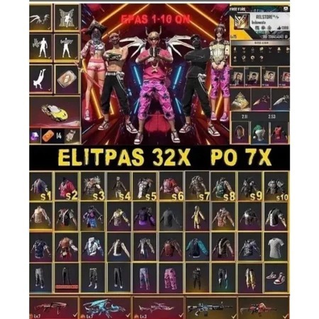 (Cek Deskripsi)====================jual baju anak murah jual juga akun ff terpercaya Skin Langka SG 