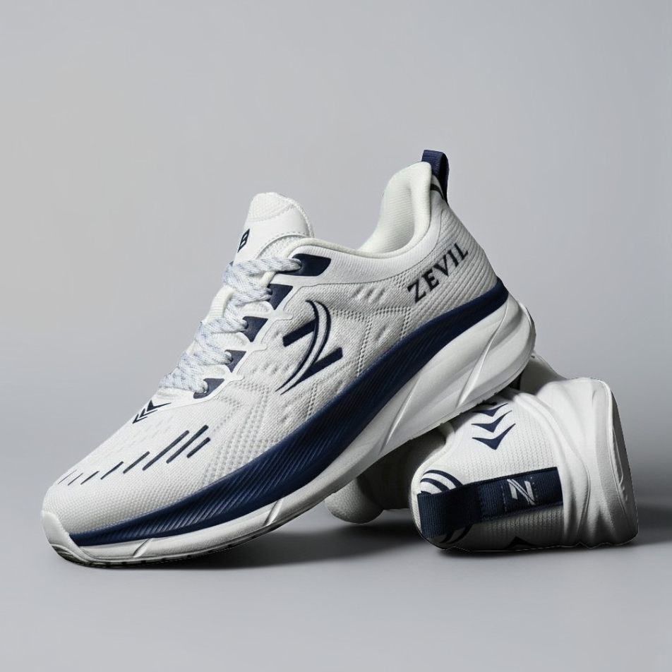 Sneakers Zevil Pro – Sepatu Sporty ZEVIL Kekinian, Anti Slip, Nyaman Dipakai Seharian