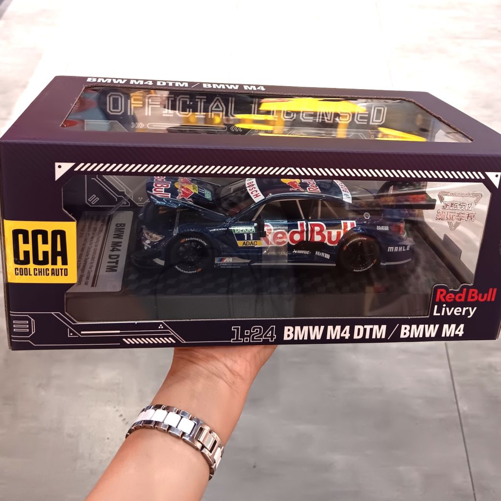 DIECAST CCA BMW M4 DTM REDBULL LIVERY 1:24