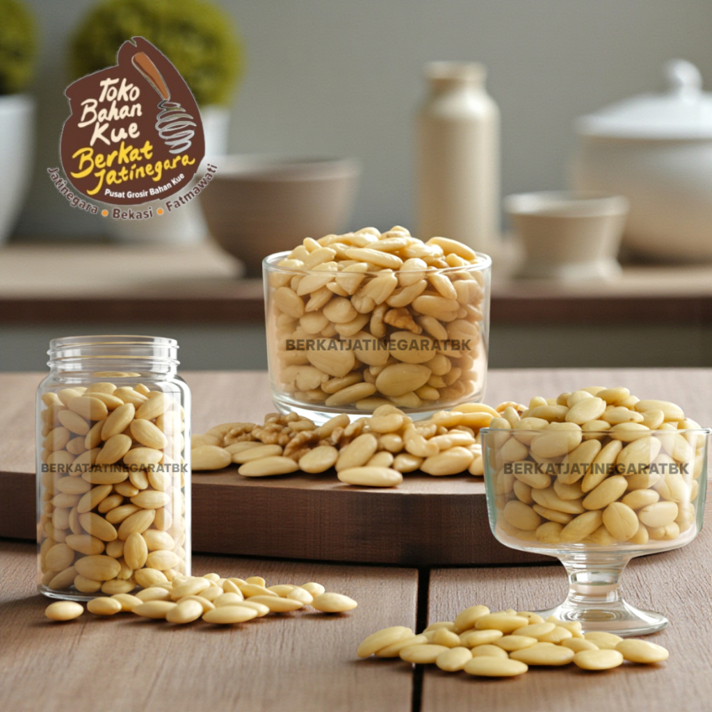 KACANG KENARI KUPAS KEMASAN REPACK / KACANG KENARI KUPAS