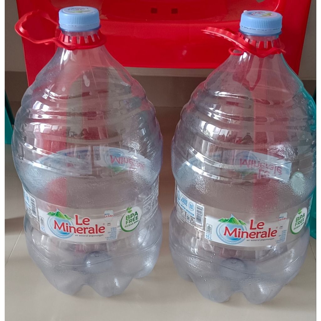 Galon kosong Le mineral 15 liter