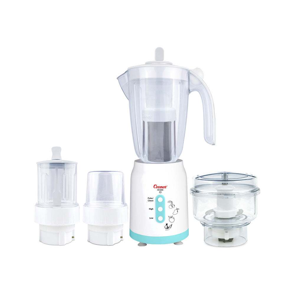 Cosmos Cb-832 Pc Blender - Blenz - 2 Liter juicer 2000ml 5in1 Goblet Plastik Kapasitas 2 Liter, Dry 