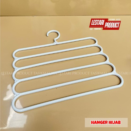 ( 6 PCS ) HANGER HIJAB 5 SUSUN | HANGER HIJAB GANTUNG | HANGER KERUDUNG | GANTUNGAN HIJAB | GANTUNGA