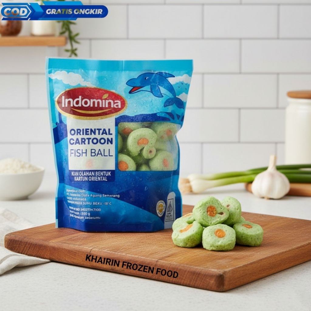 Indomina Oriental Cartoon Frozen Food Khairin