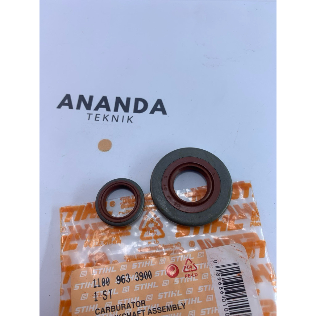 OIL SEAL STIHL MS382 SEAL OLI GERGAJI MESIN MS 382 PART OF CHAINSAW GERGAJI MESIN SENSO STIHL SIL OL
