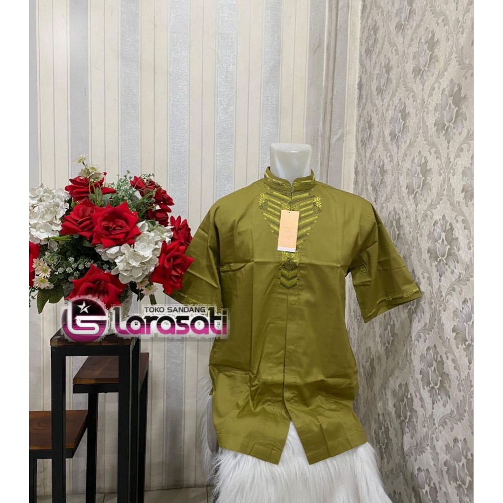 Baju koko BILADI lengan pendek/Koko kekinian/Koko dewasa/