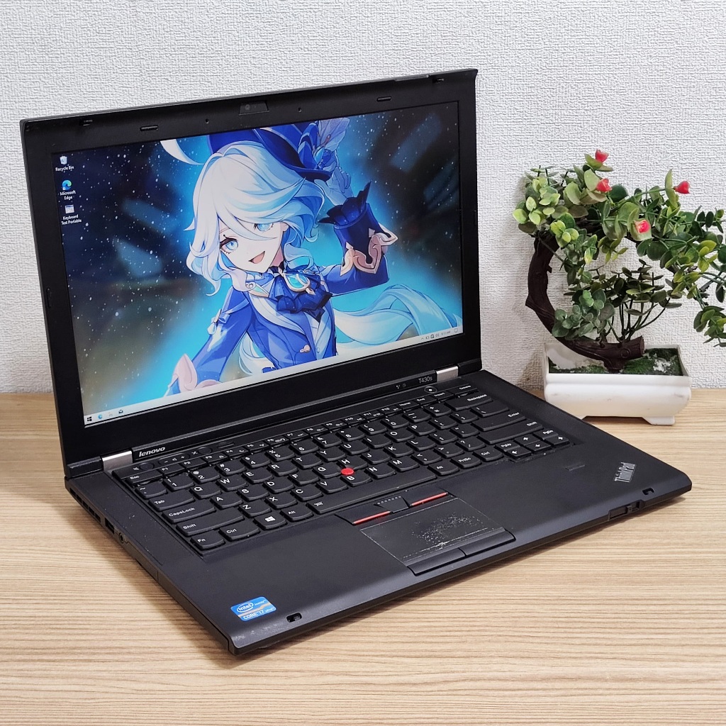 [PROMO] Lenovo Thinkpad T430s Core I7 Dual VGA RAM 8GB SSD 128GB Laptop Murah Siap Pakai
