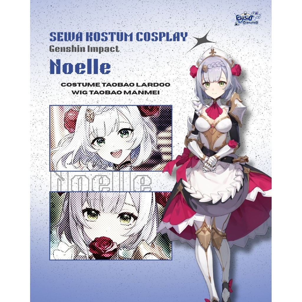 [RENT & SELL COSPLAY] Noelle - Genshin Impact