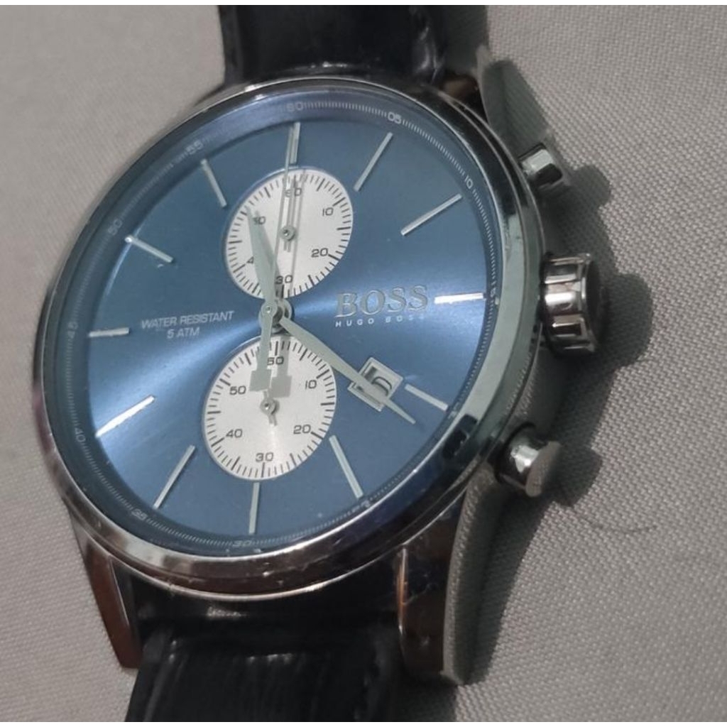 Jam Tangan Boss Hugo Boss Blue Topaz & Zirconia