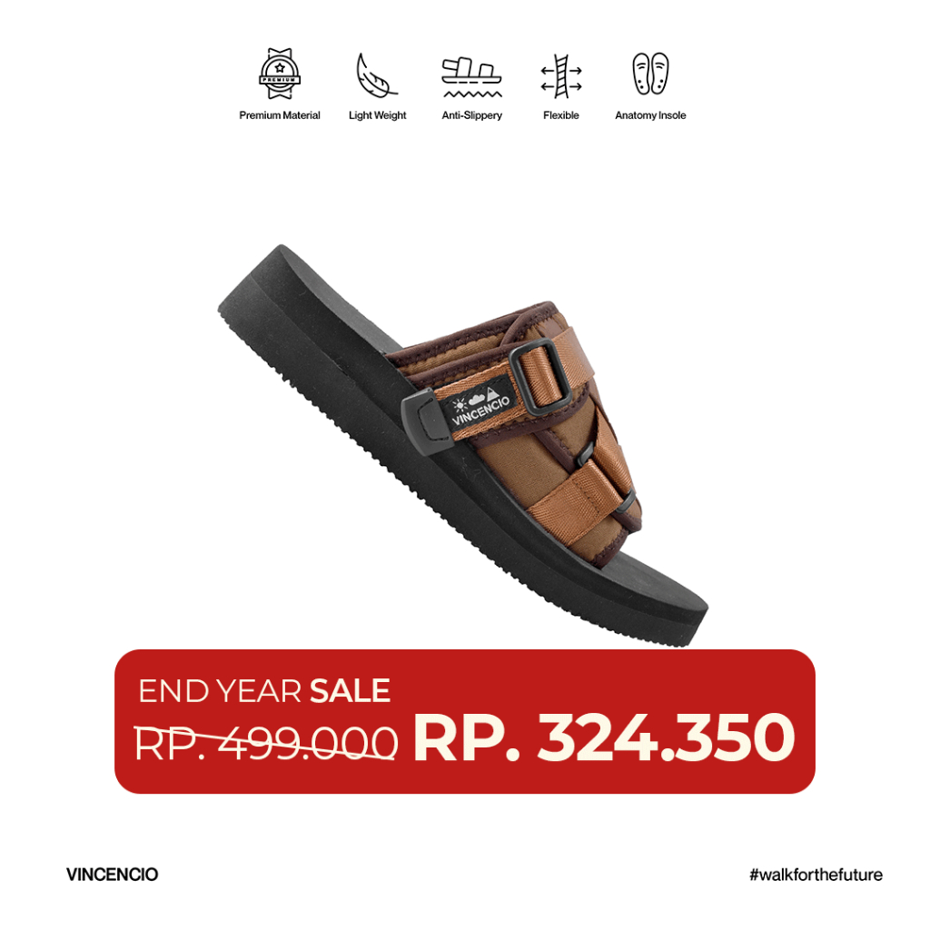 Vincencio - Sumitto - Milo | Sandal Traveling Pria | Sandal Traveling Wanita