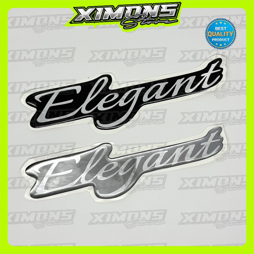 emblem timbul elegant suzuki ertiga / emblem elegant ertiga / emblem suzuki ertiga elegant