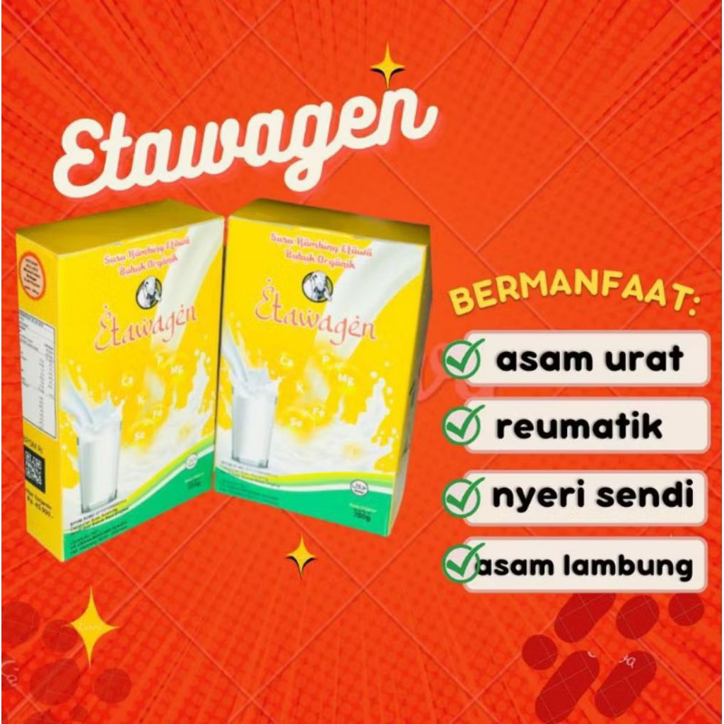 Susu Kambing Etawa bubuk organik 200 Gram