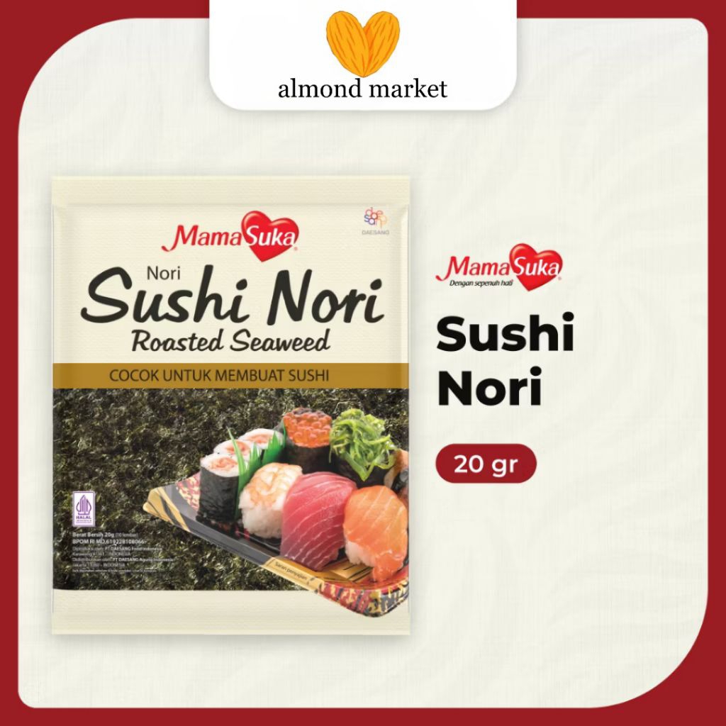 Mamasuka Sushi Nori 20gr