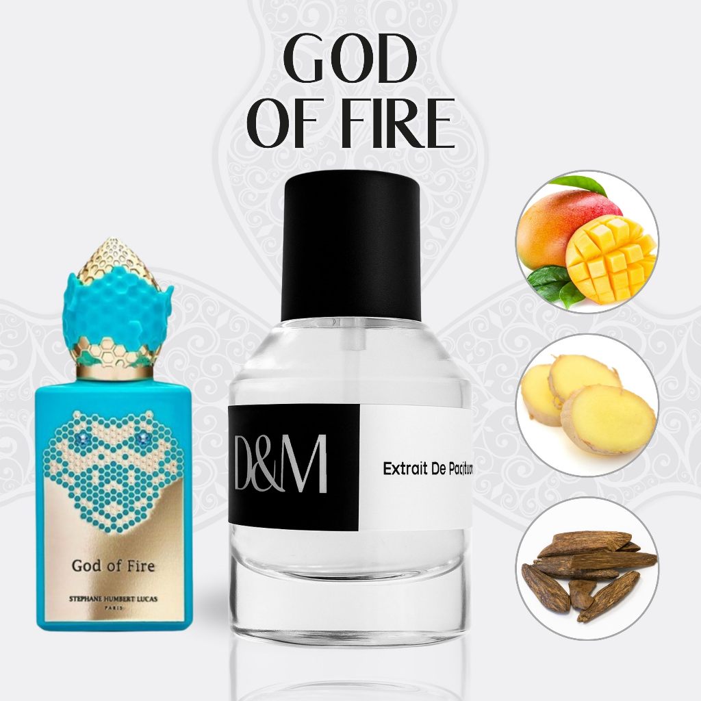 DM Wangi Parfum Insipred God Of Fire | Unisex Extrait De Parfume 35ml