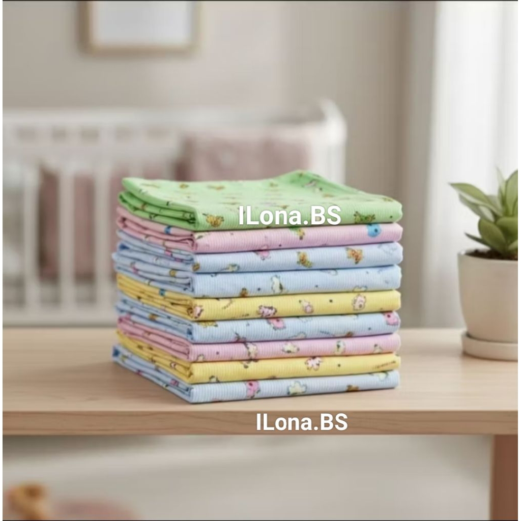 1 lusin bedong pernel bayi/ selimut bayi pernel