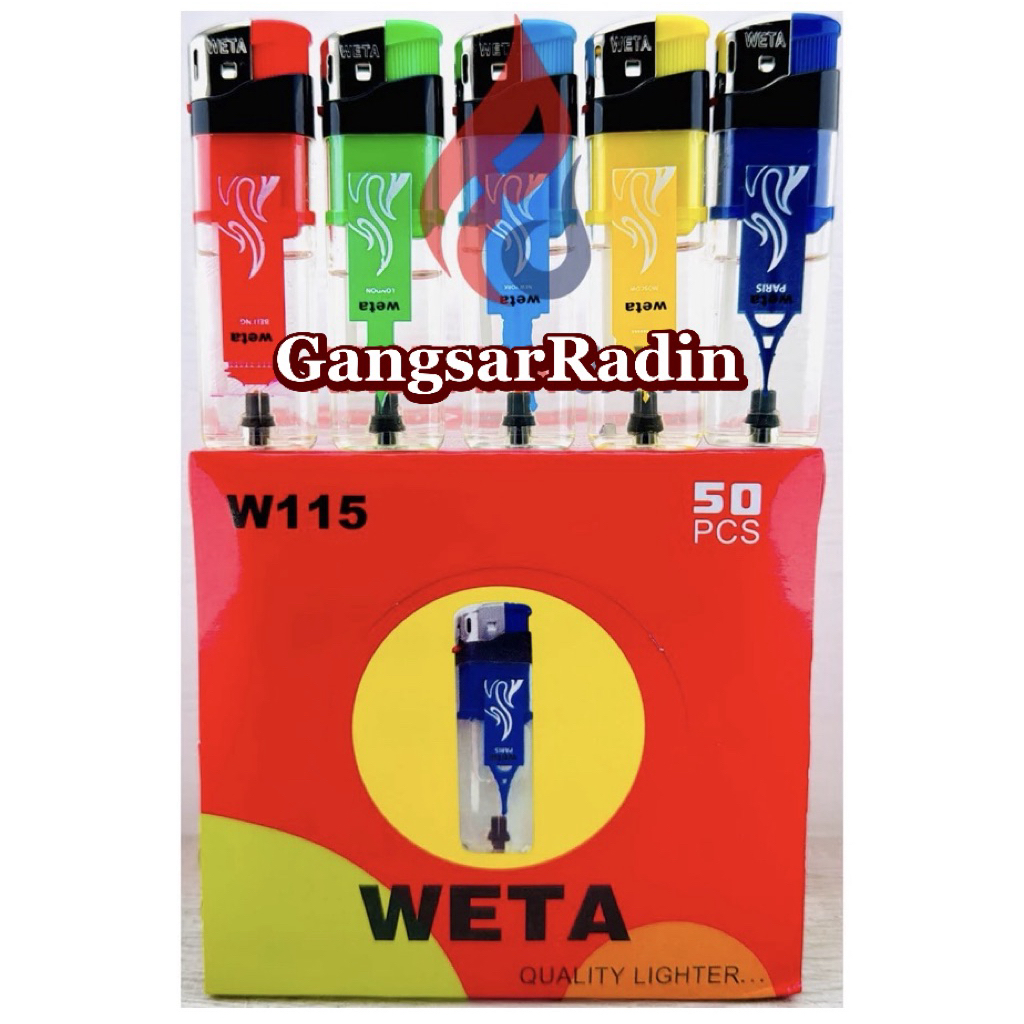 Korek Magnet Motif Sepak Bola Weta 112 dan Weta 115 Bisa Isi Ulang