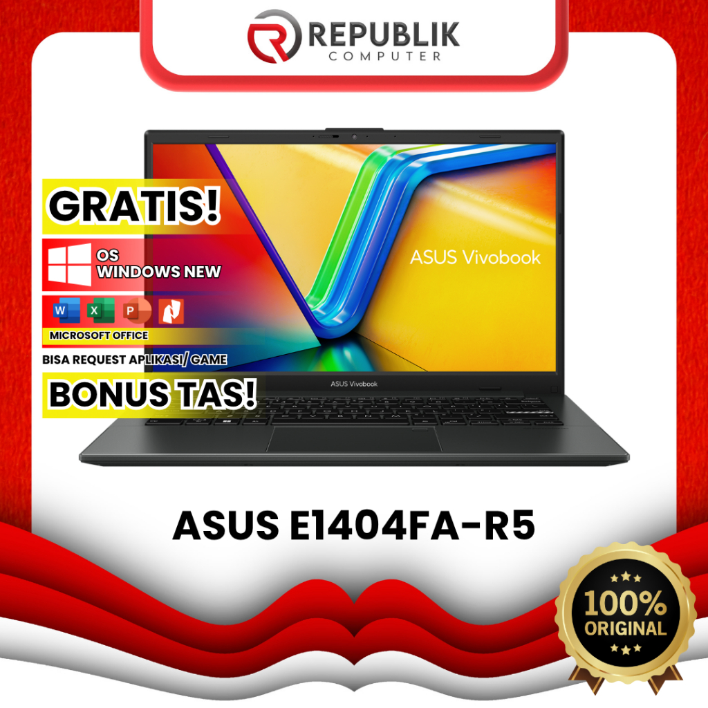 ASUS VIVOBOOK E1404FA RYZEN 5 HARGA SPESIAL