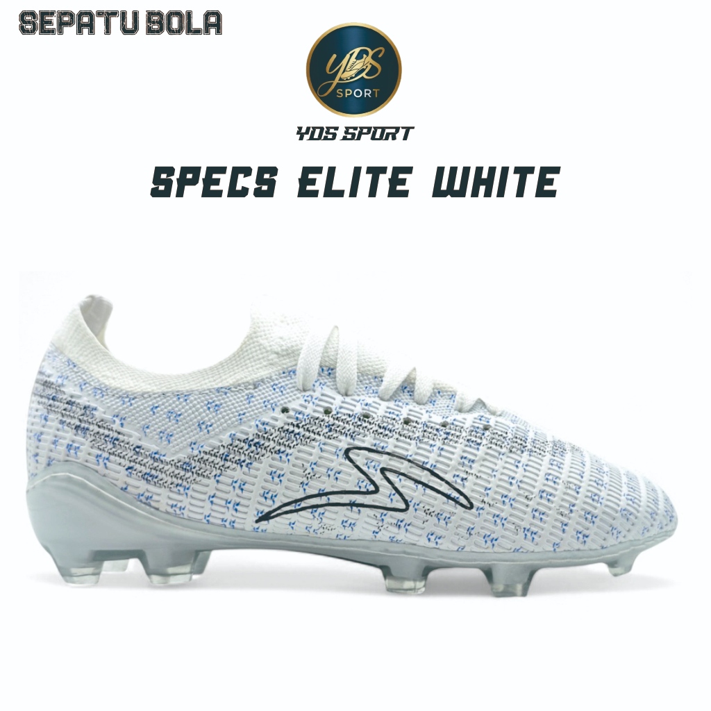 Sepatu Bola Spesc Elite White