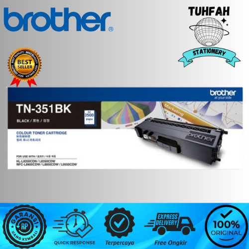 Toner Brother 351 Original Black And ColourHL-L8250CDN | HL-L8350CDW | MFC-L8600CDW | MFC-L8850CDW