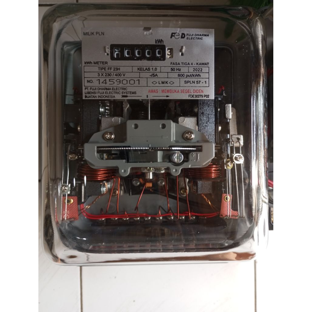 kwh meter fuji dharma -5A 3phase