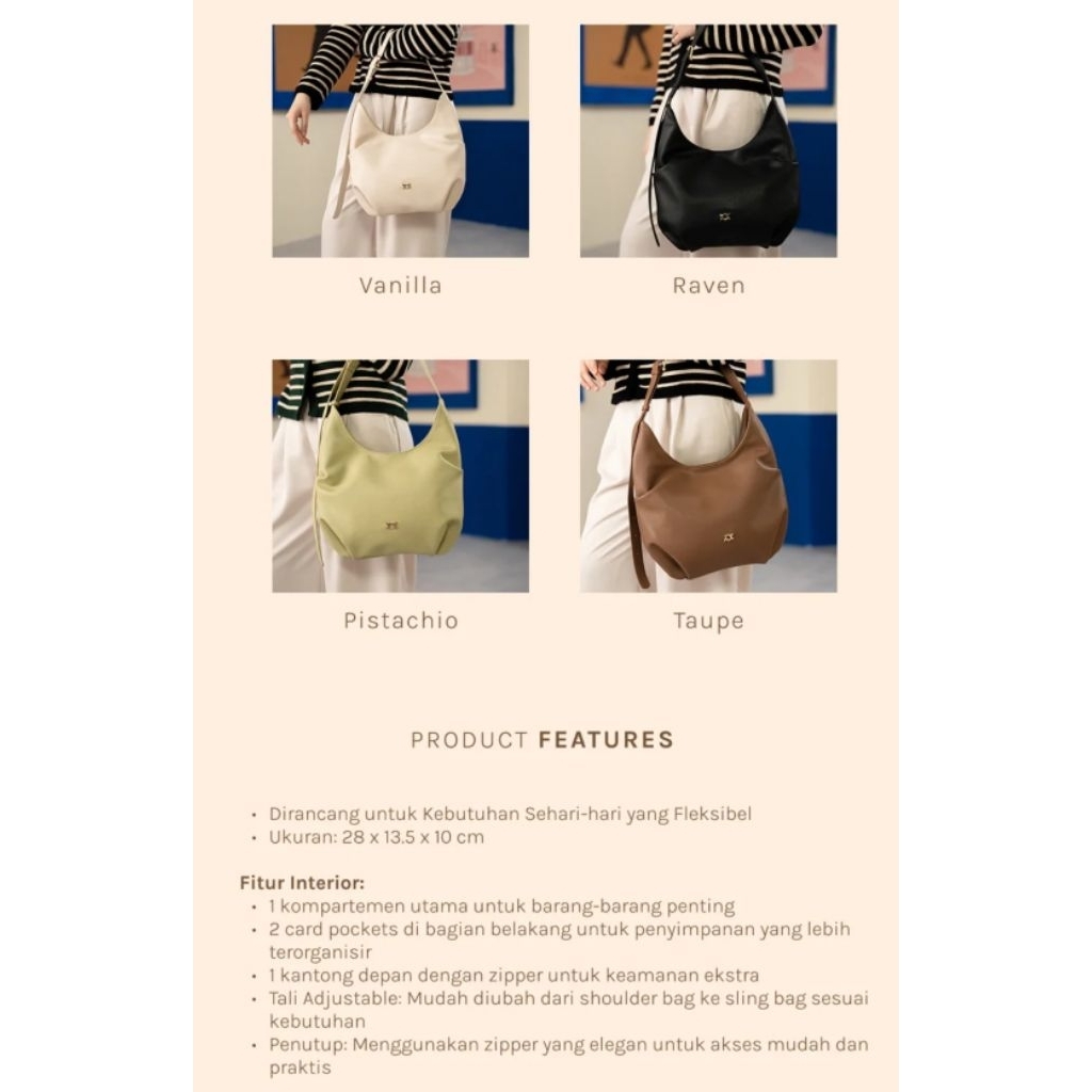 EBBA HOBOBAG KLAMBY WEARING KLAMBY