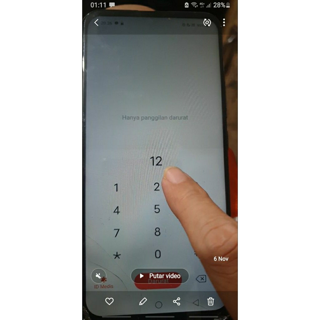 lcd vivo v17 pro merk LF minus