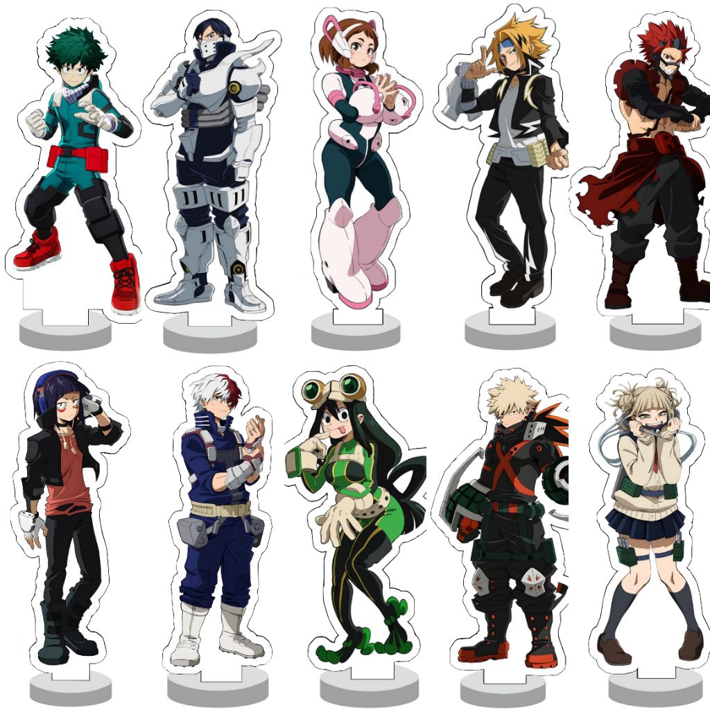 My Hero Academia Acrylic Keyring/Standee Figur Akrilik Anime My Hero Academia