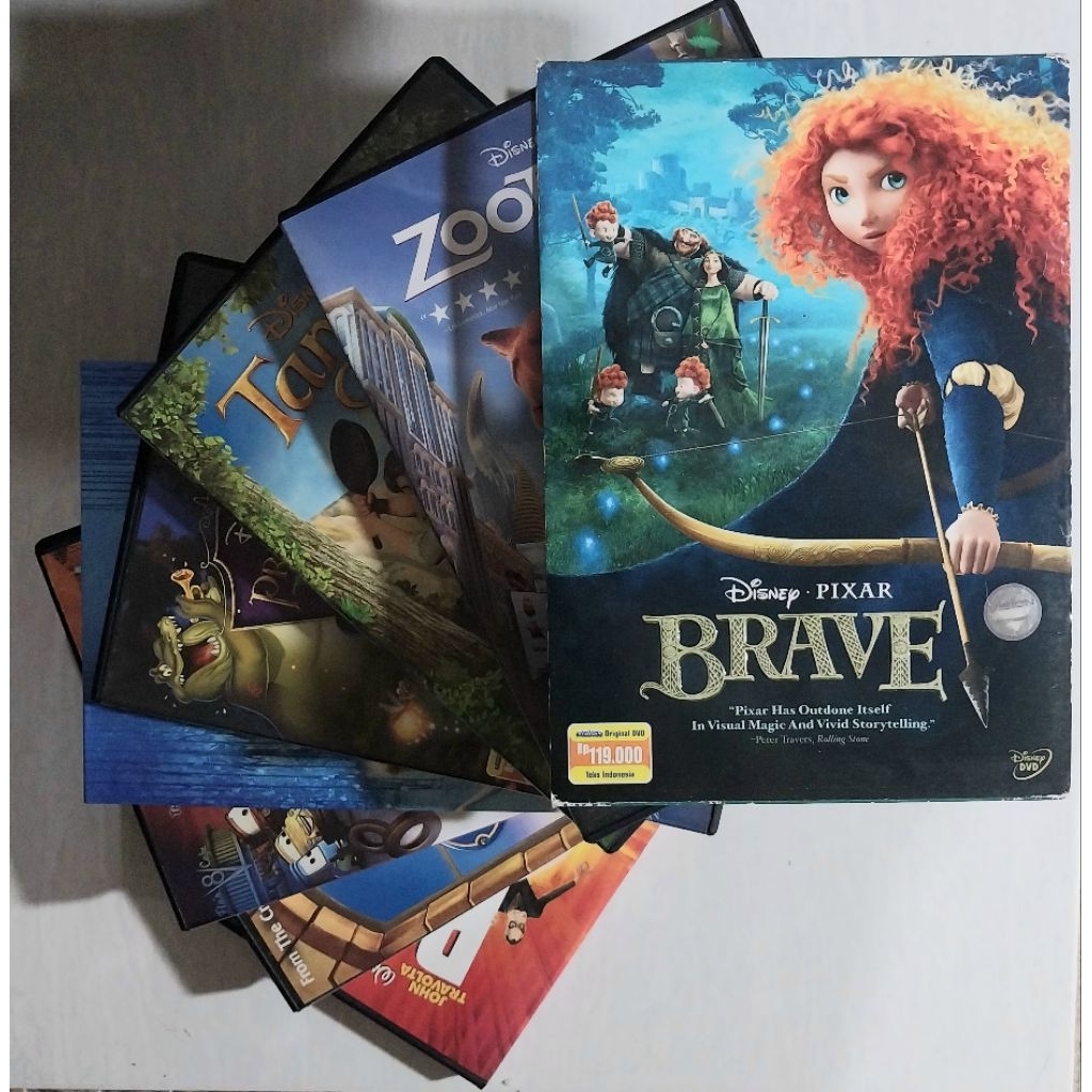 DVD Resmi Original – Koleksi Animasi Disney & Pixar Terbaik- Frozen - Cars - Ratatatouille - Zootopi