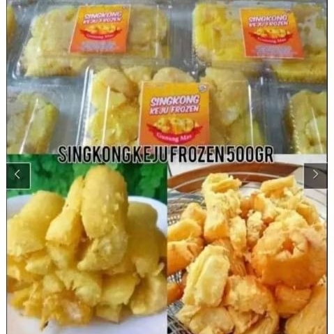 Singkong keju ngeprul frozen