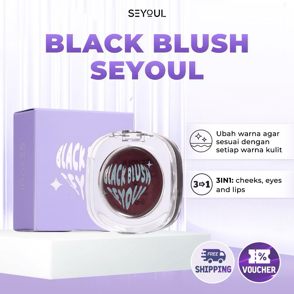 BLACK BLUSH SEYOUL - SEYOUL BLUSH PIPI SOFT PINK