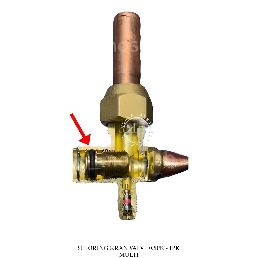 SEAL ORING VALVE / SIL KRAN AC OUTDOR UNIT / ANTI BOCOR