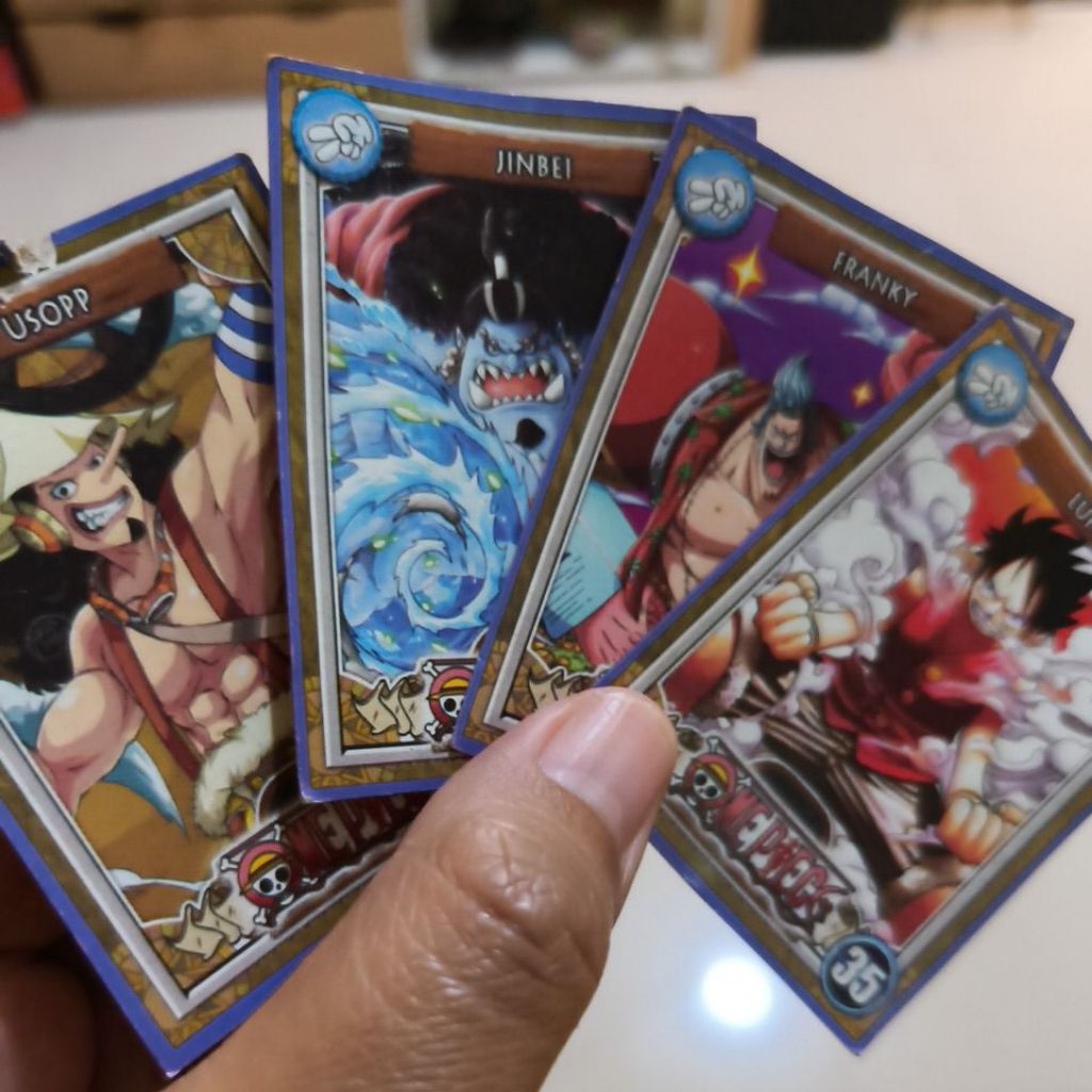 Kartu mainan anak acak gambar