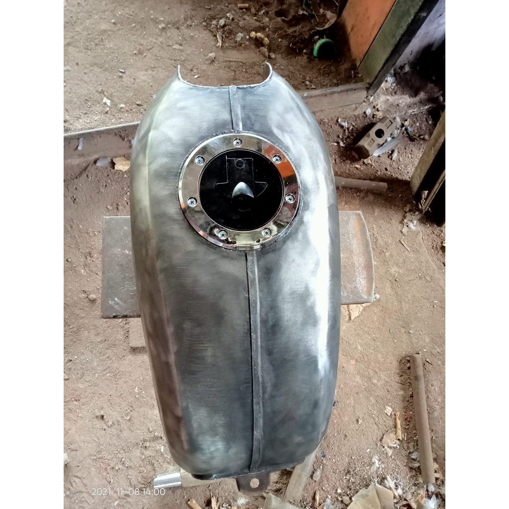 Tangki Gl Nat lurus tutup ninja