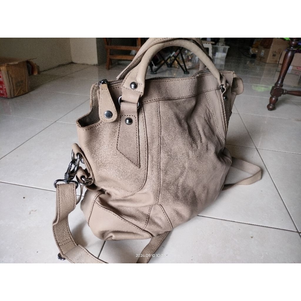 tas wanita preloved kulit asli