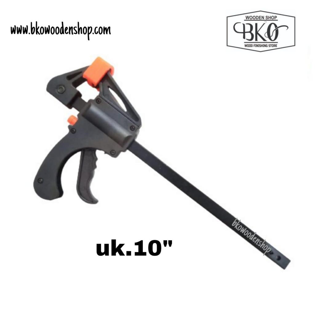Catok F Clamp / Klem Kayu / Ratchet Bar Release Clamp 10" ( 10 Inch )