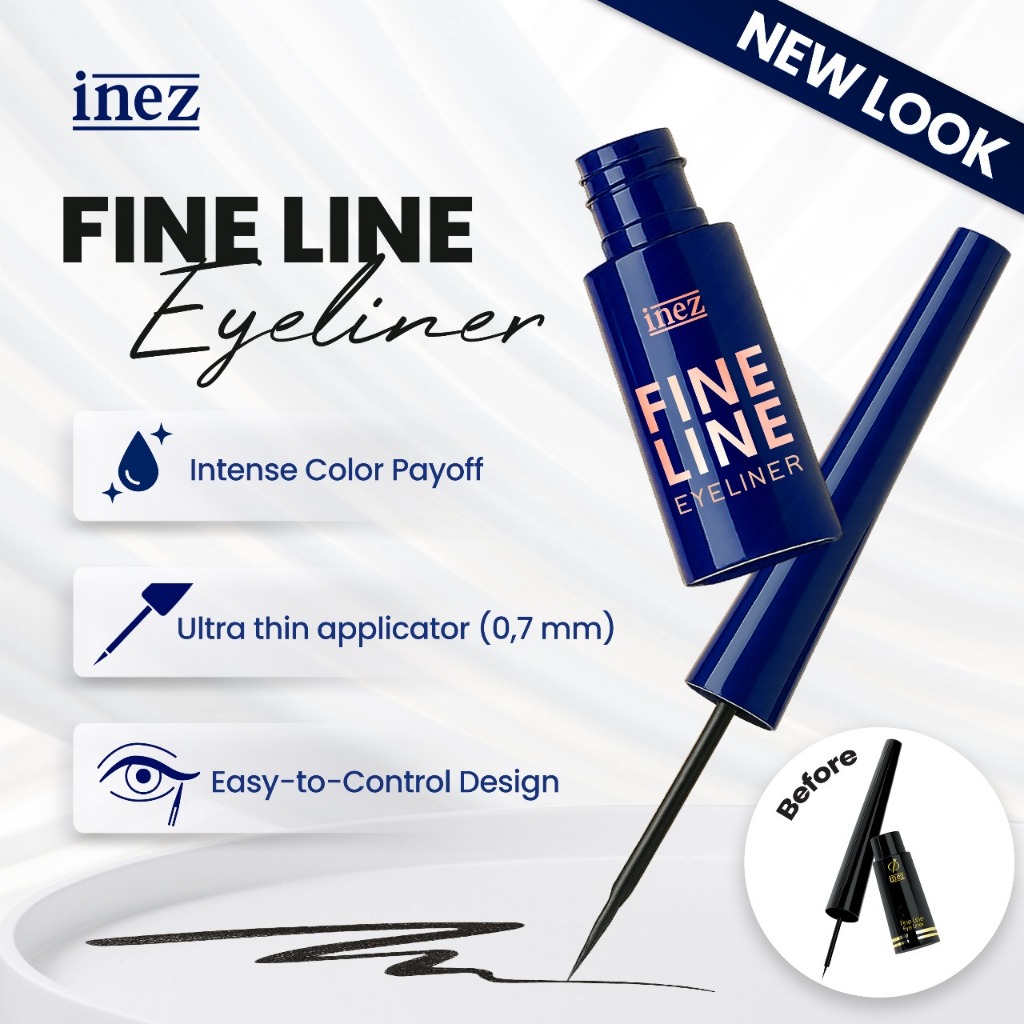 Inez Surabaya - Fine Line Eyeliner | Eyeliner Inez