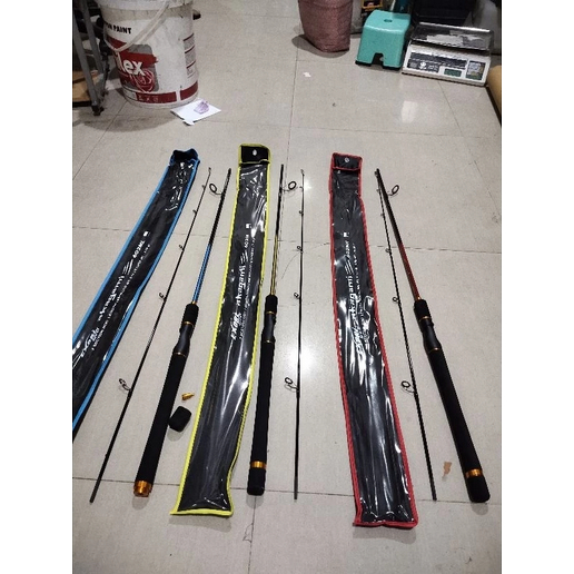 Alat Pancing Joran Exori Akagami 180 Cm Solid Carbon 602 Ml/Mh