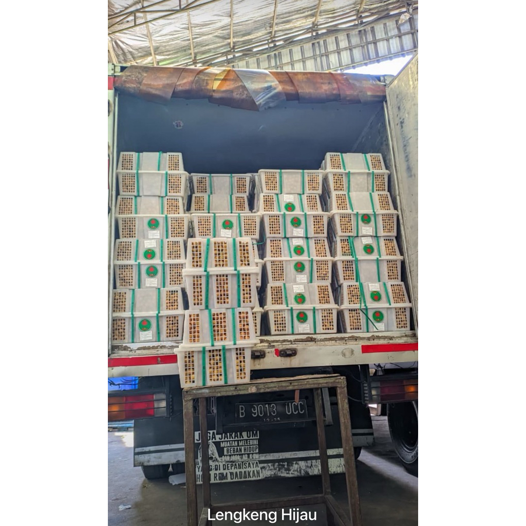 LENGKENG HIJAU 1 KRAT 11KG BERSIH