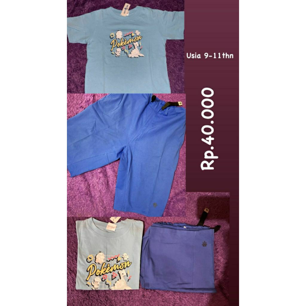 baju set anak import cuci gudang lelang 10 sampai 12 tahun