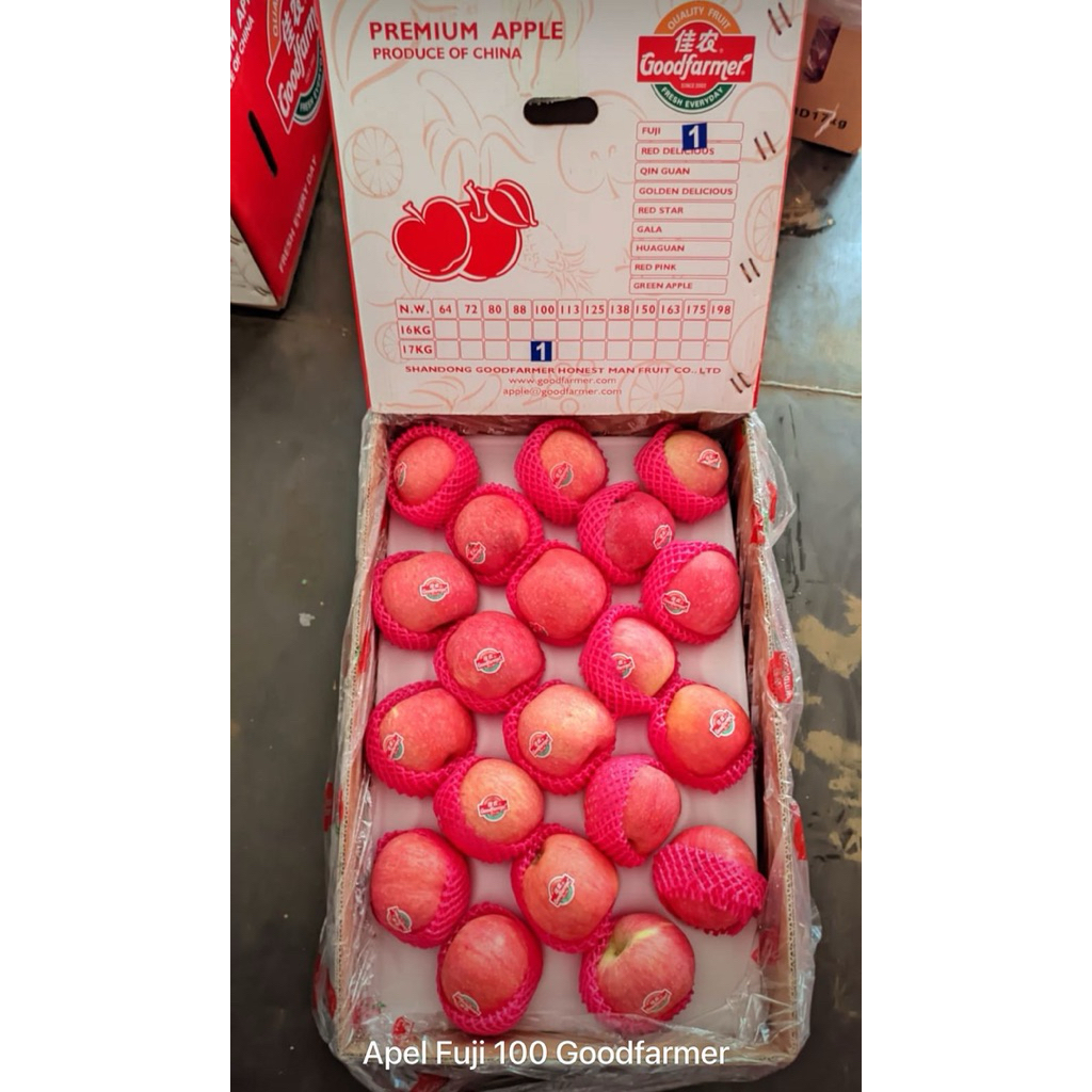 APEL FUJI SIZE 88/100 DIKIRIM YANG READY, STOCK TANYAKAN TERLEBIH DAHULU