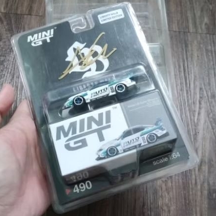Mini GT 490 LBWK Silvia S15 Auto Finesse LB Store Blister