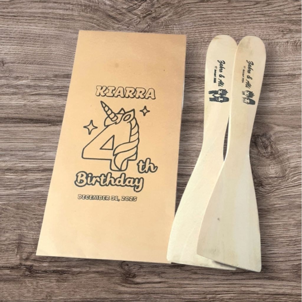 Souvenir Spatula|Alat masak|spatula Kayu