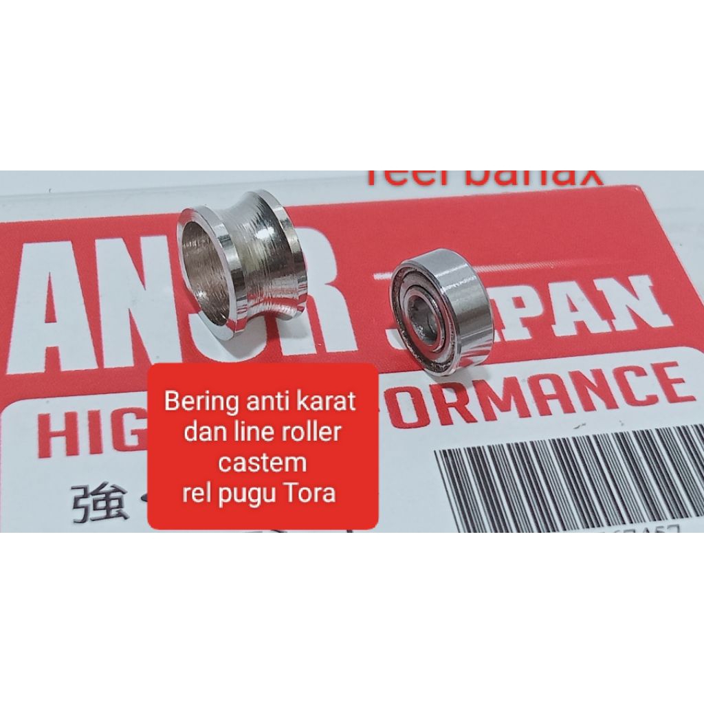 1set Bering +line roller full crum duralium reel fugu/fugu Tora 2,3/2000/2500/3000/4000/5000